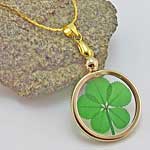 Five Leaf Clover Necklace
